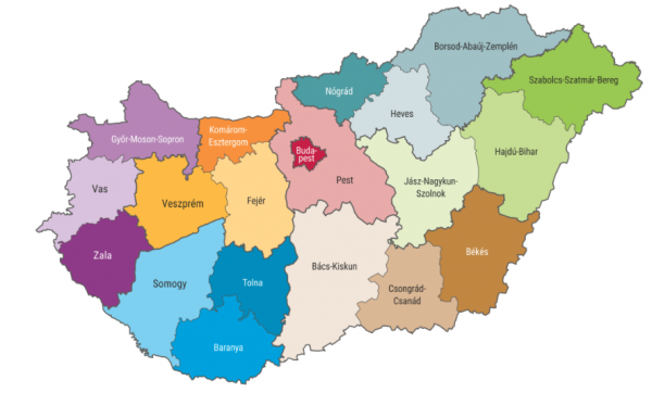 Magyarország megyéi a terület nagysága szerint - melyik a legnagyobb és melyik a legkisebb megye Magyarországon a terület nagysága szerint?