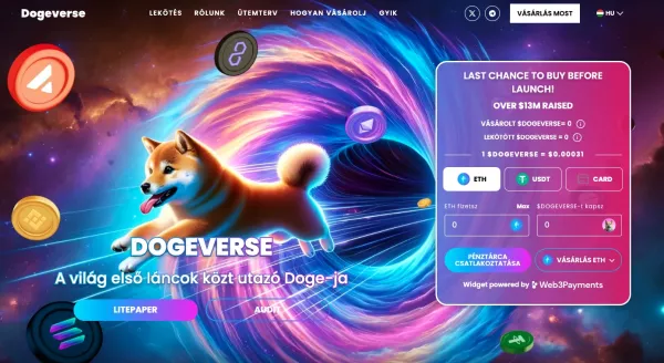 dogeverse kriptó token