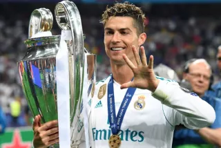 Cristiano Ronaldón a fogadók szeme