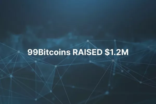 A 99Bitcoins token előértékesítése átlépte az 1,2 millió dollárt