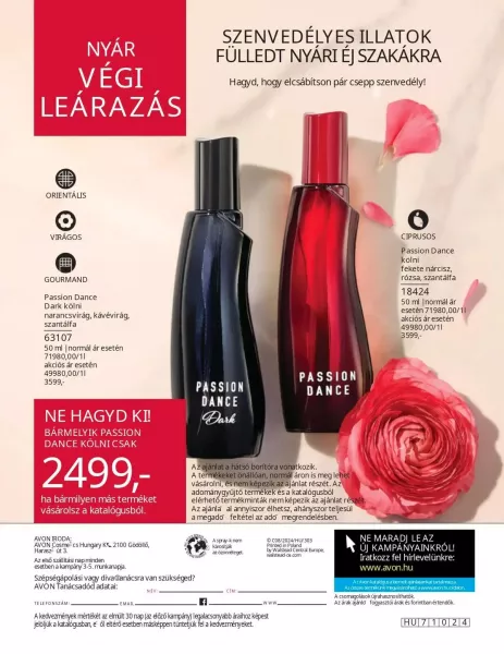 Avon parfüm