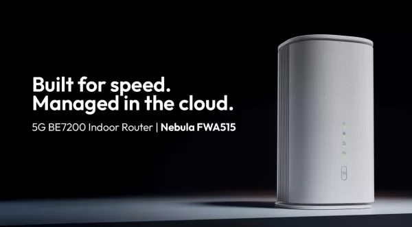 Szünetmentes Zyxel 5G WiFi 7 beltéri router vállalkozásoknak