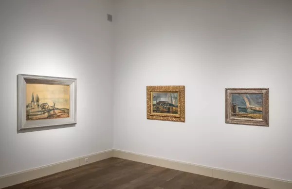 Ergry József festmény kiállítás a Vaszary Galériában