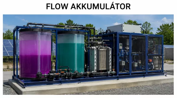 flow akkumulátor a jövő villamos energia tárolása