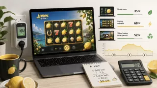 Mennyi áramot fogyaszt egy laptop online játék közben: Lemon és a kilowattóra-kalkulátor