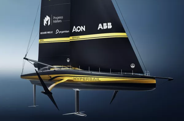 Ferrari Hypersail sailing boat vitorláshajó zöldenergiával