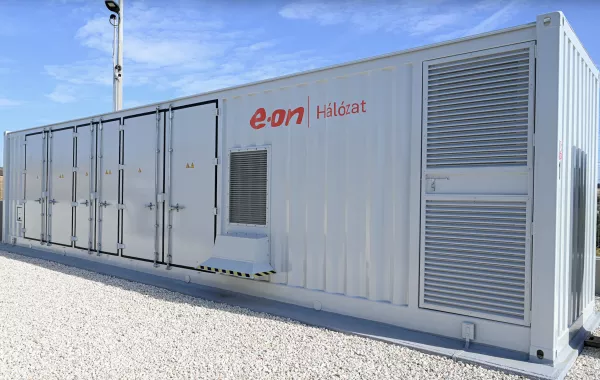 E.ON energiatárolók a villamos energia tárolására szolgálnak
