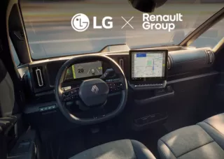 Az LG integrált utastéri megoldást szállít a Renault Group első szoftveralapú haszongépjárművéhez