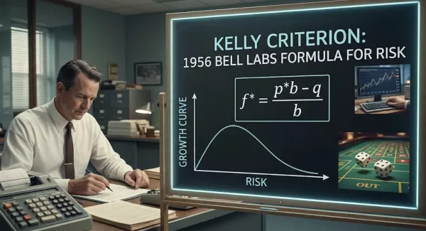 Kelly-kritérium: Hogyan formálja a kockázatkezelést a Bell Labs 1956-os képlete